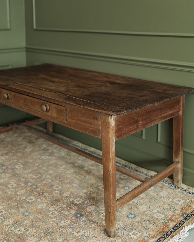 1880s Irish Table with Drawer