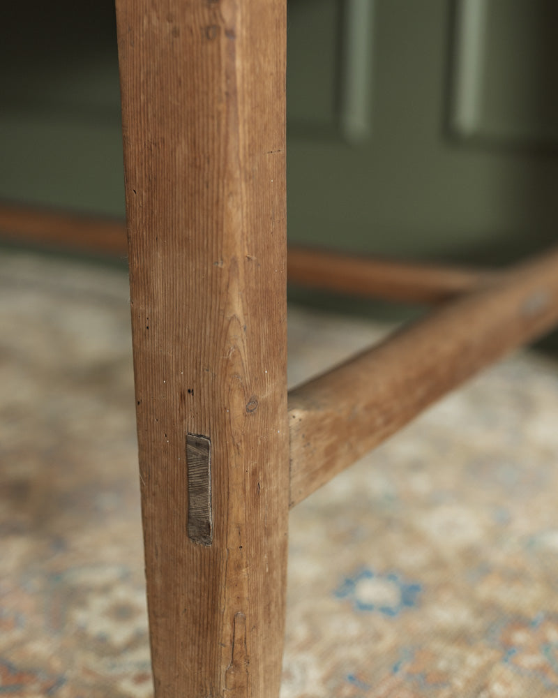 1880s Irish Table with Drawer