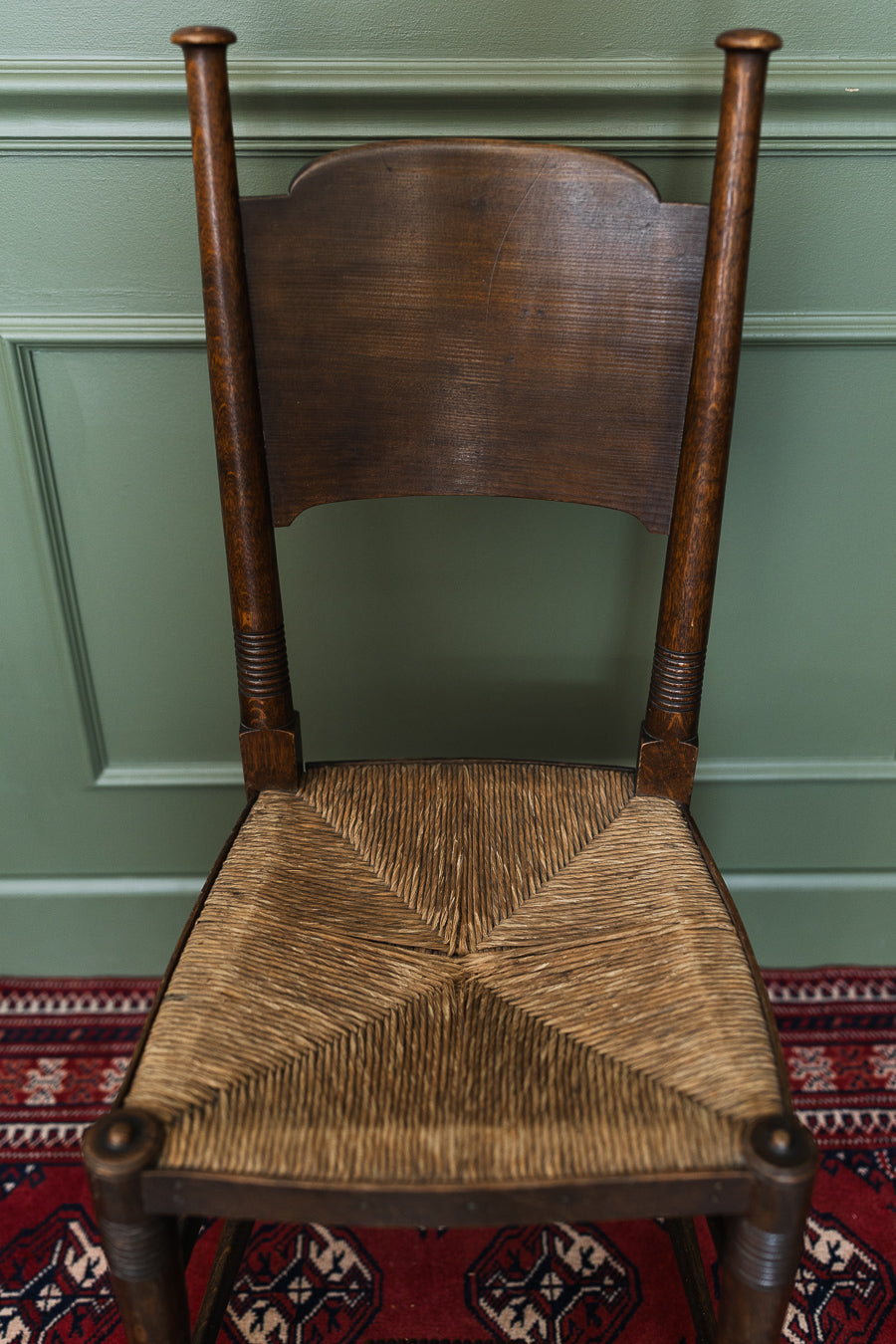 Arts & Crafts William Birch Oak Chair for Liberty & Co. circa 1900