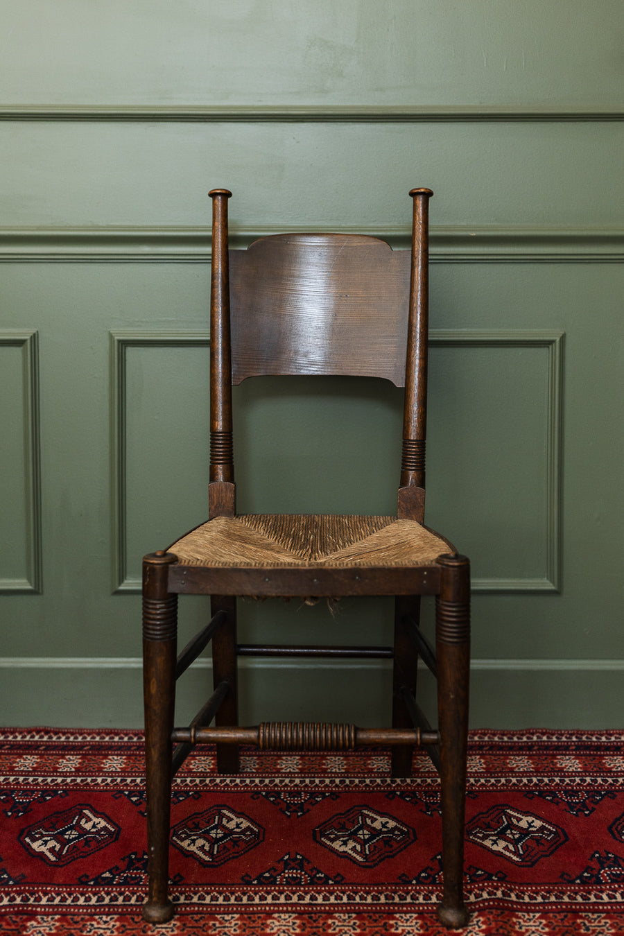 Arts & Crafts William Birch Oak Chair for Liberty & Co. circa 1900