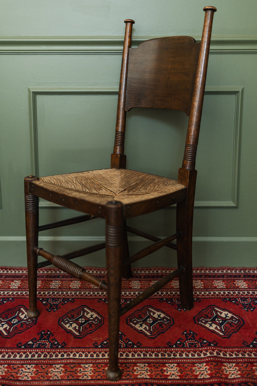 Arts & Crafts William Birch Oak Chair for Liberty & Co. circa 1900