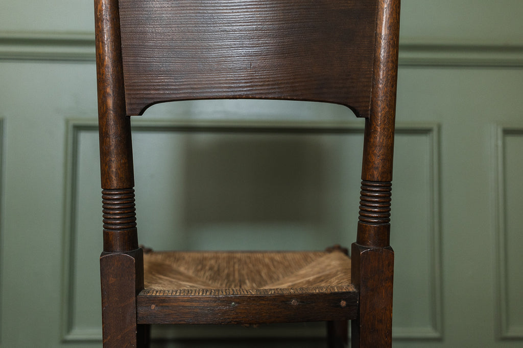 Arts & Crafts William Birch Oak Chair for Liberty & Co. circa 1900