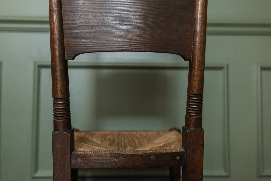 Arts & Crafts William Birch Oak Chair for Liberty & Co. circa 1900