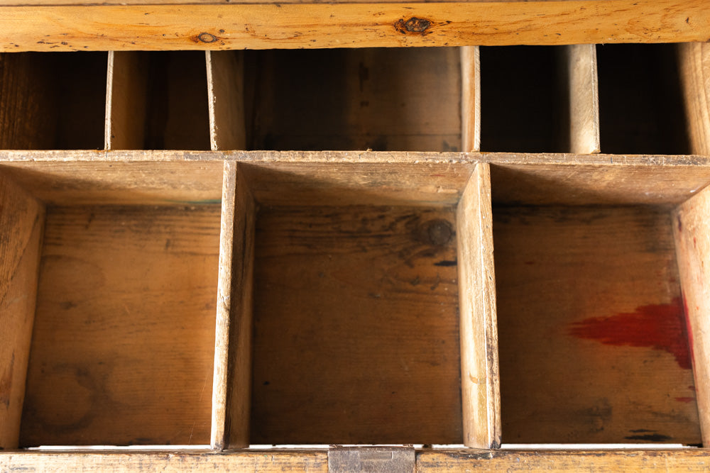 1890s English Pine Shop Counter