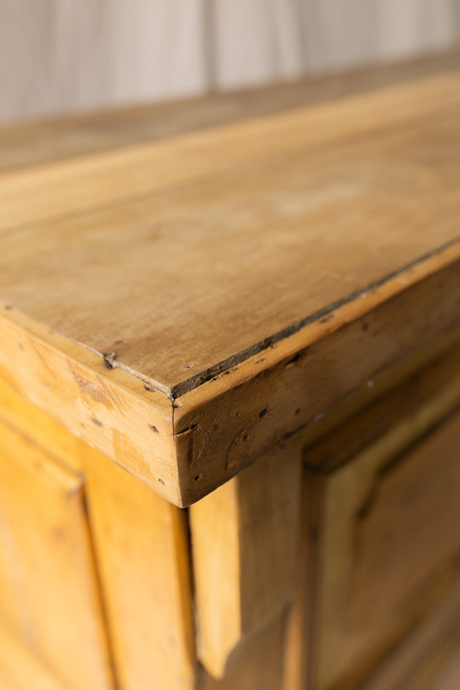 1890s English Pine Shop Counter