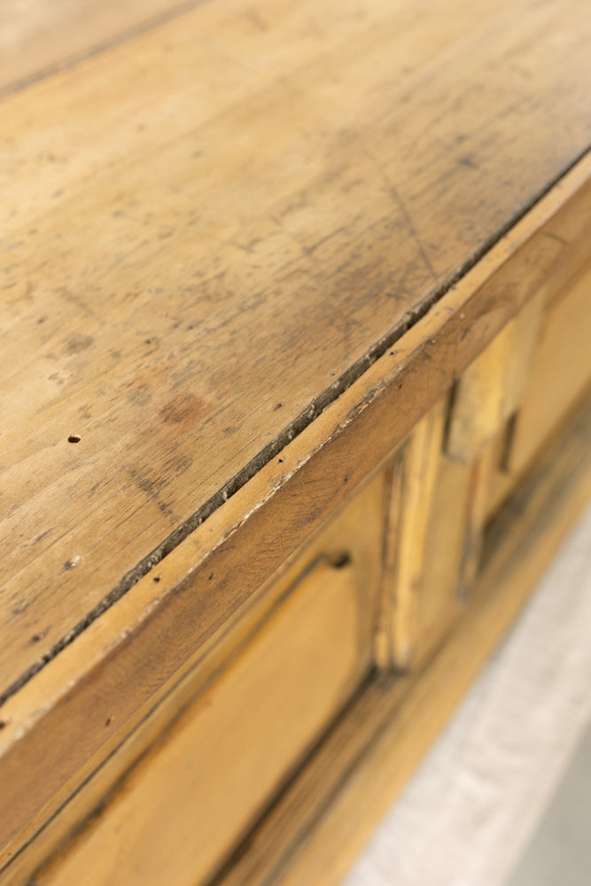1890s English Pine Shop Counter