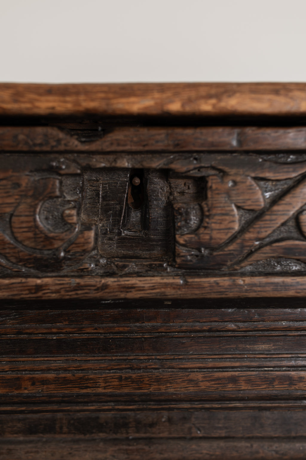 17th Century Carved Yorkshire Oak Coffer (Chest)