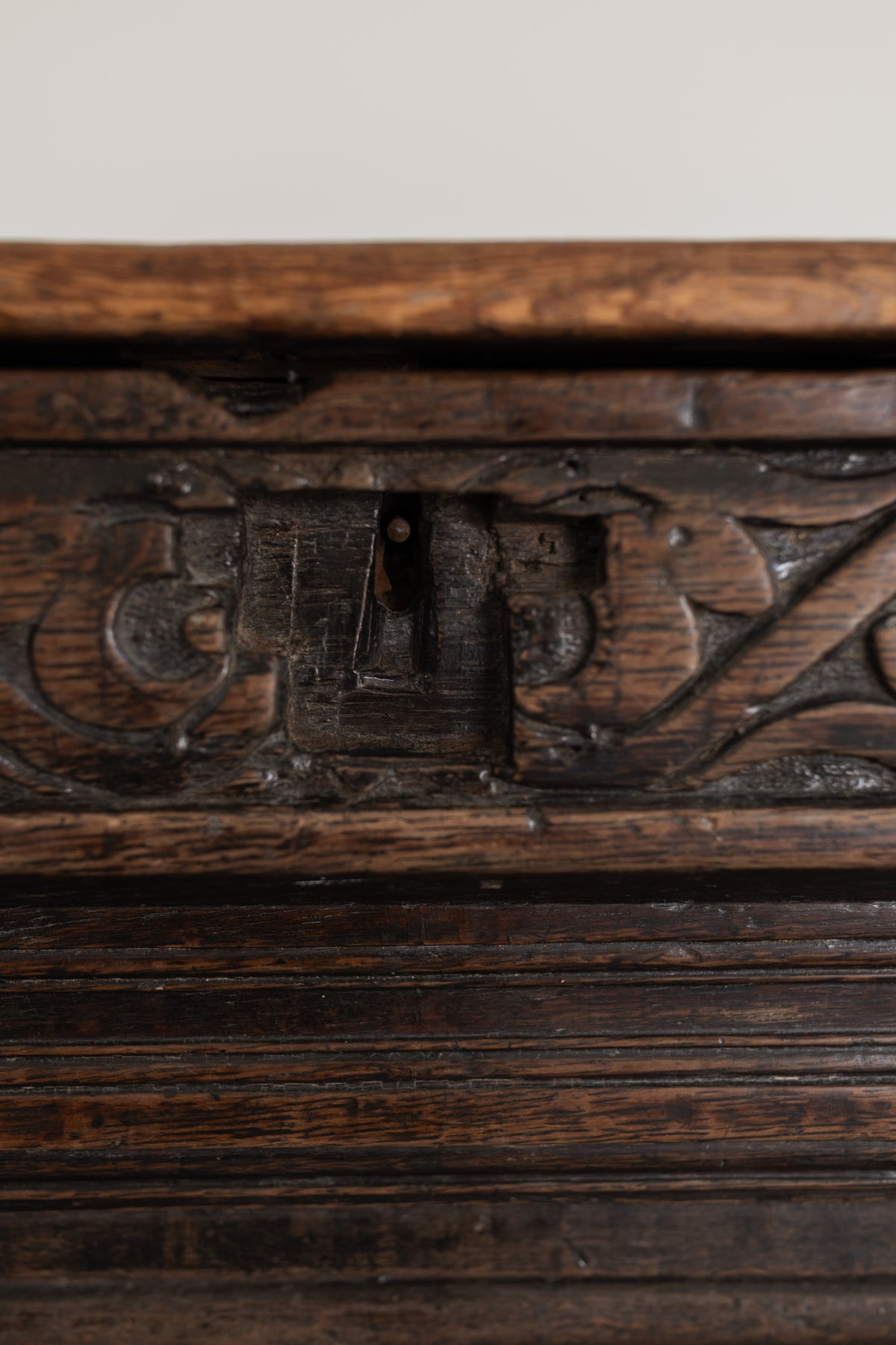 17th Century Carved Yorkshire Oak Coffer (Chest)