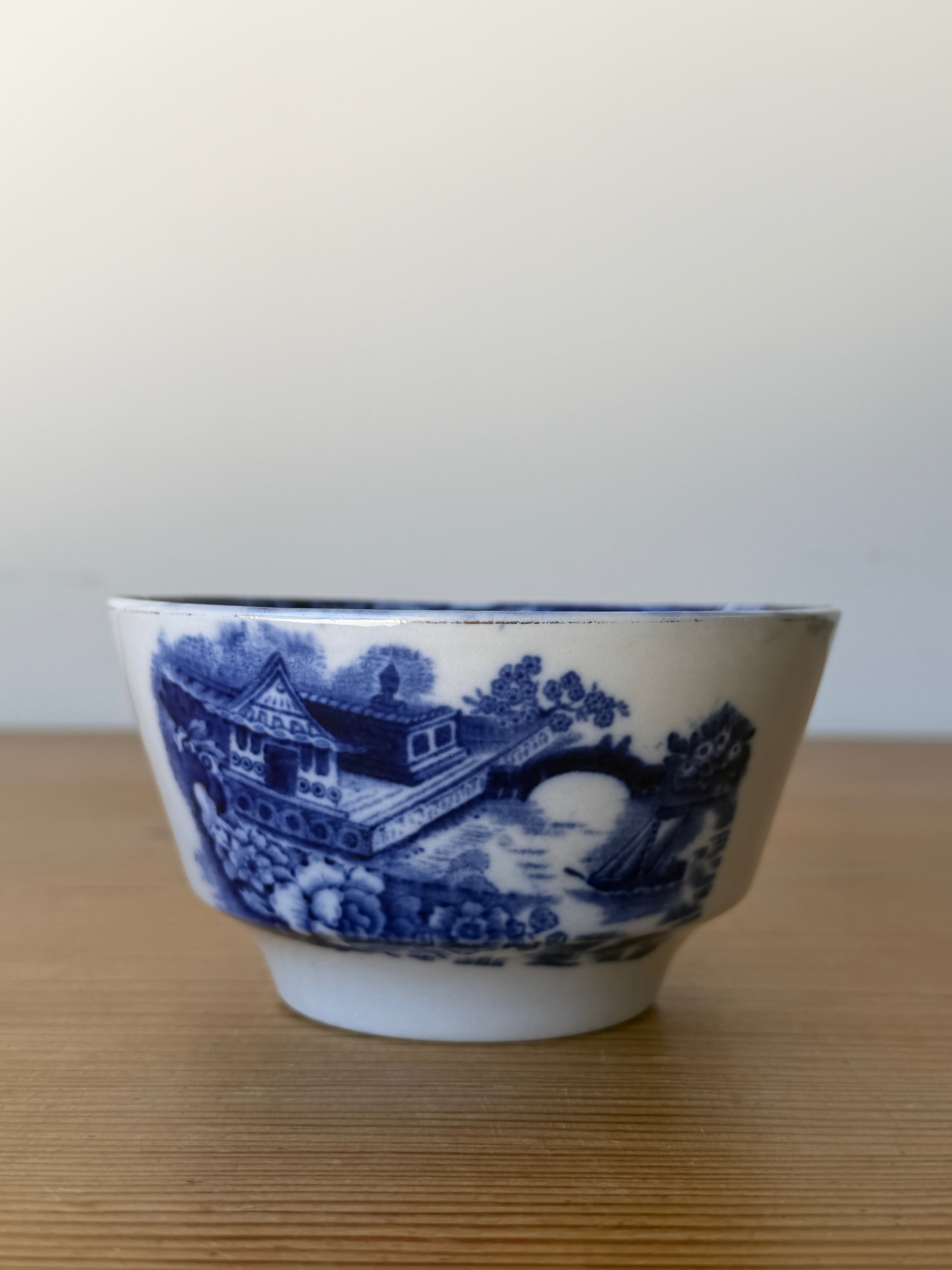 Blue & White Transferware Small Bowl