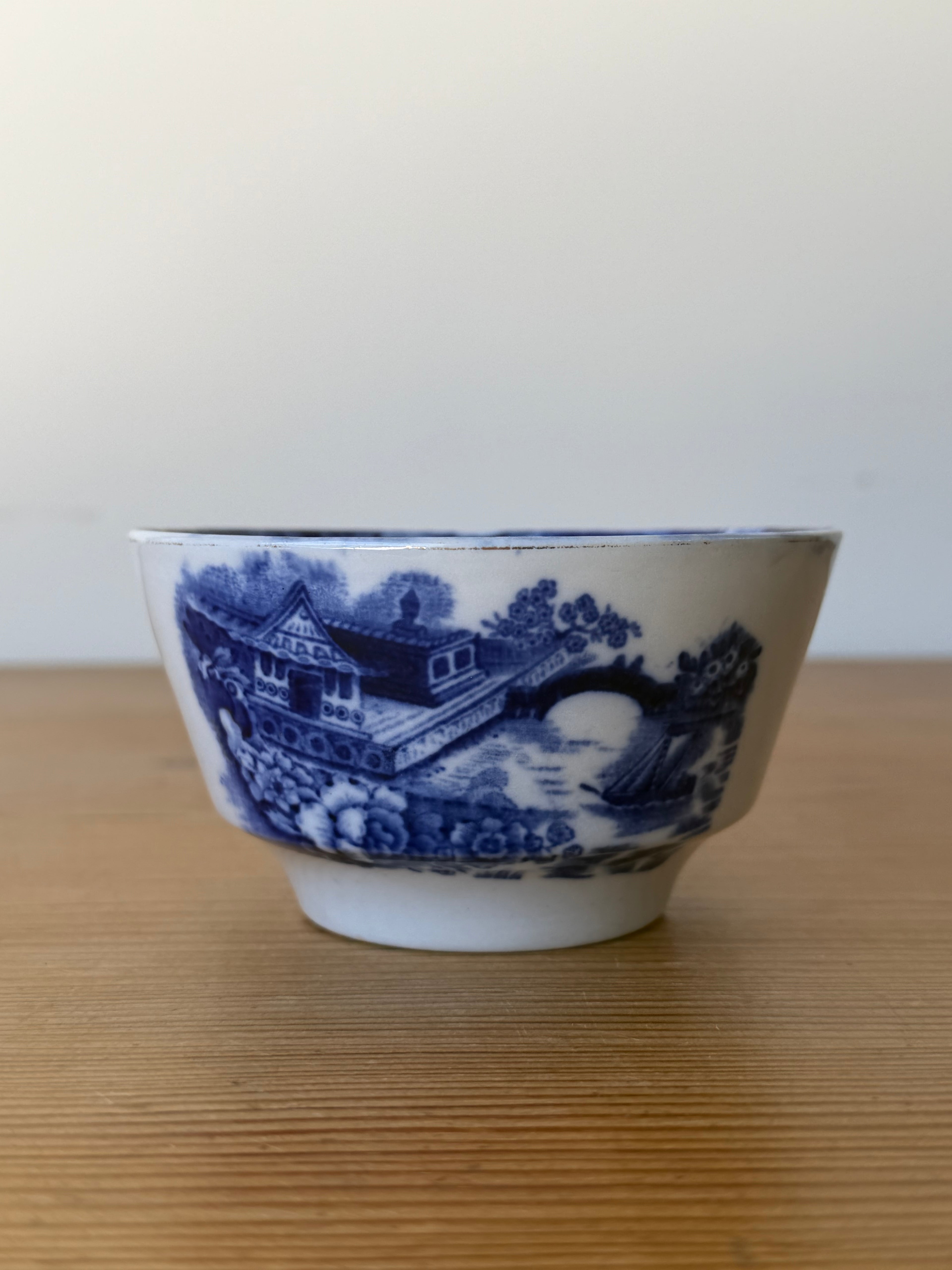 Blue & White Transferware Small Bowl