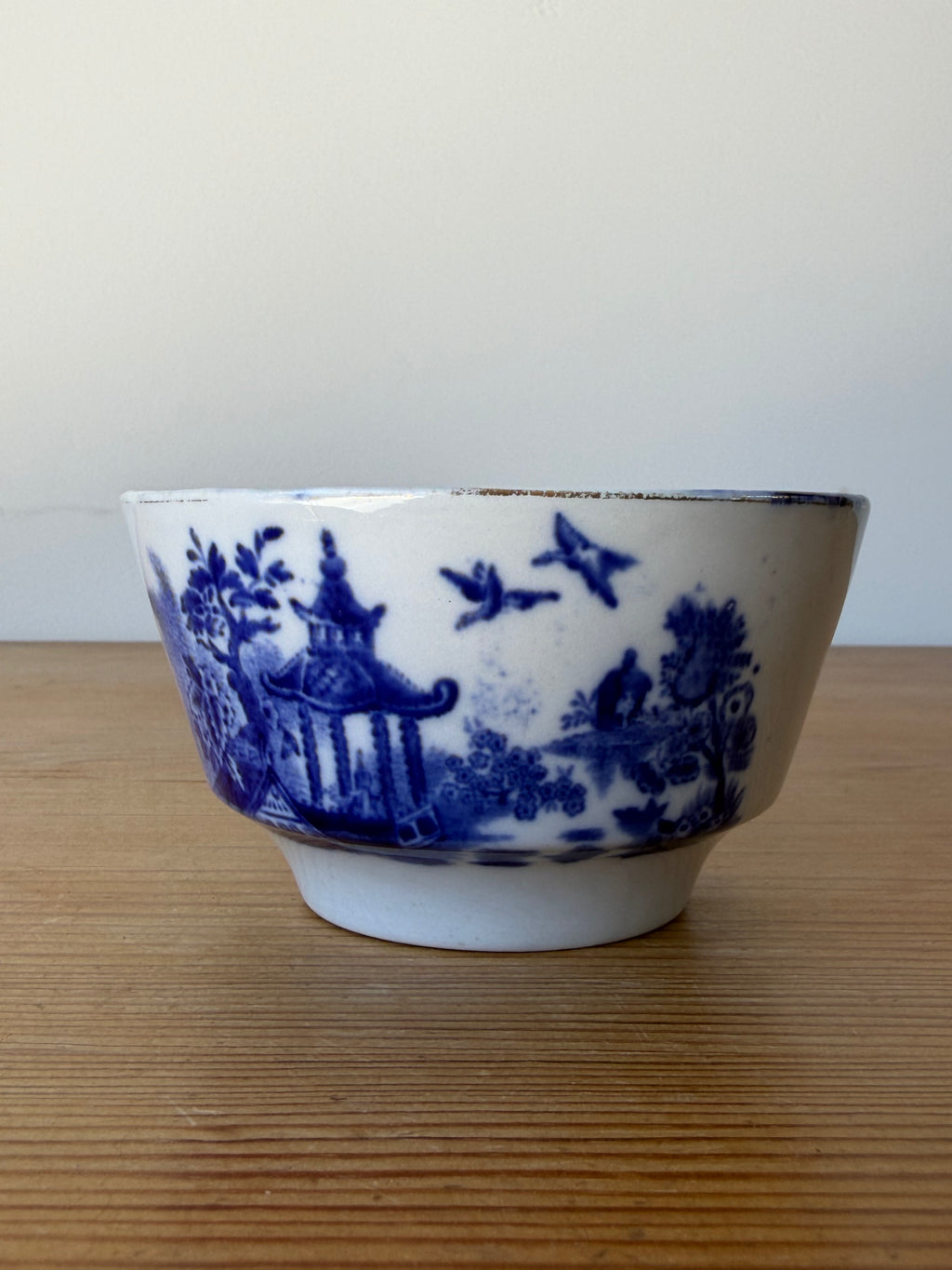 Blue & White Transferware Small Bowl