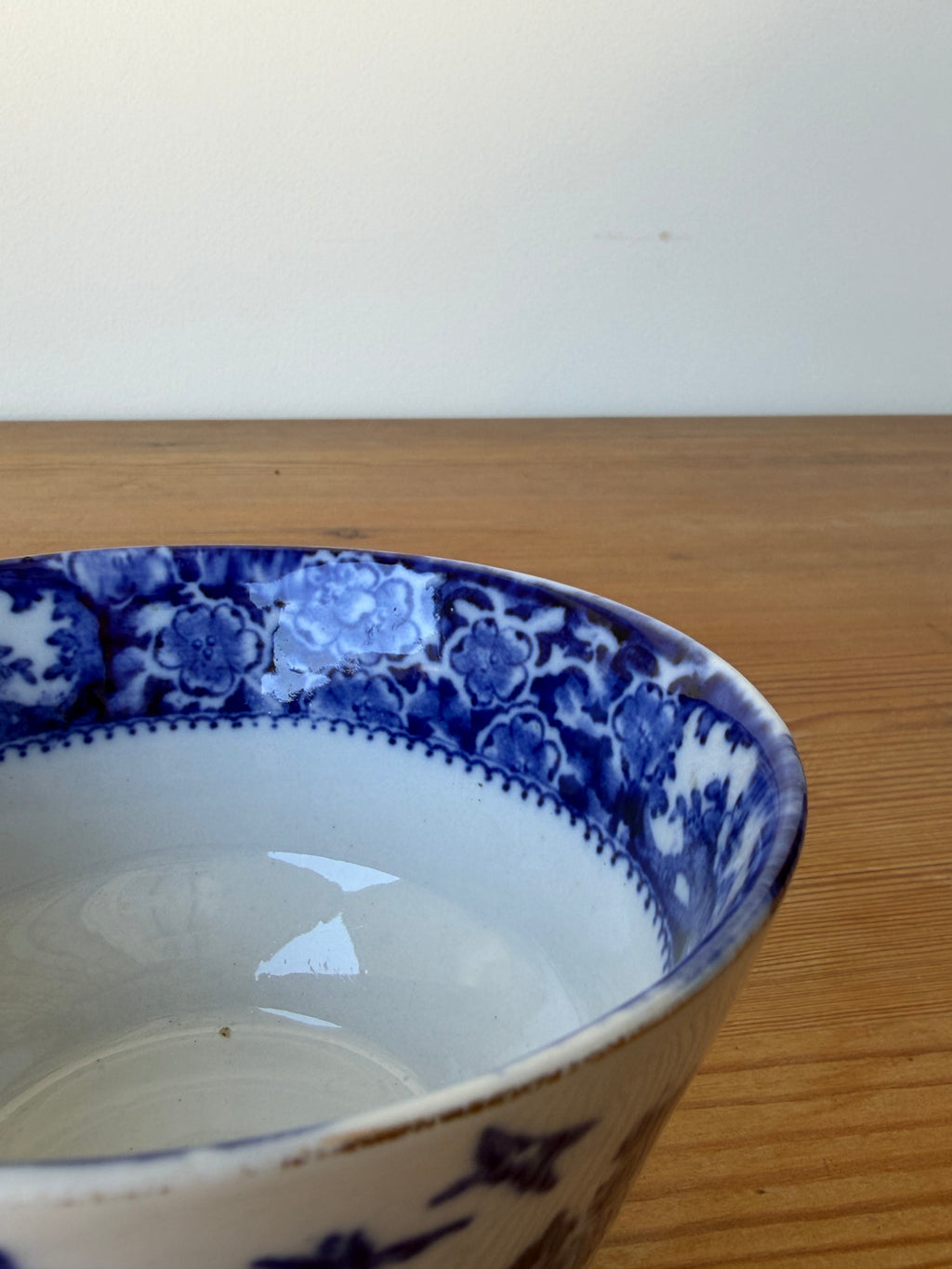 Blue & White Transferware Small Bowl