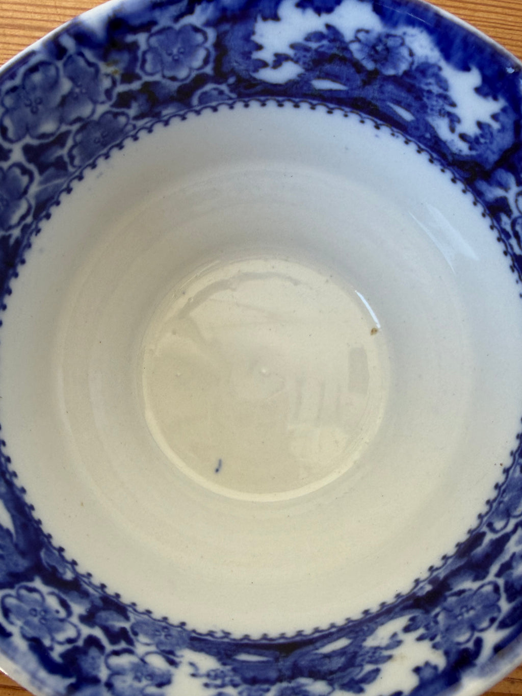 Blue & White Transferware Small Bowl
