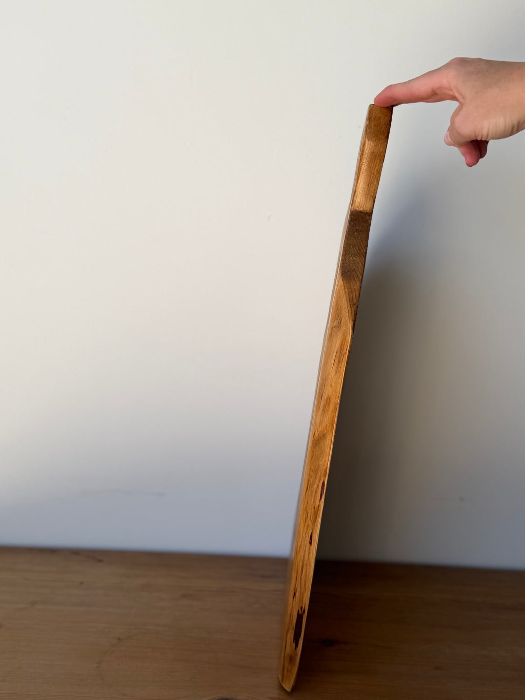 Hand-Carved English Serving Tray, Cutting Board
