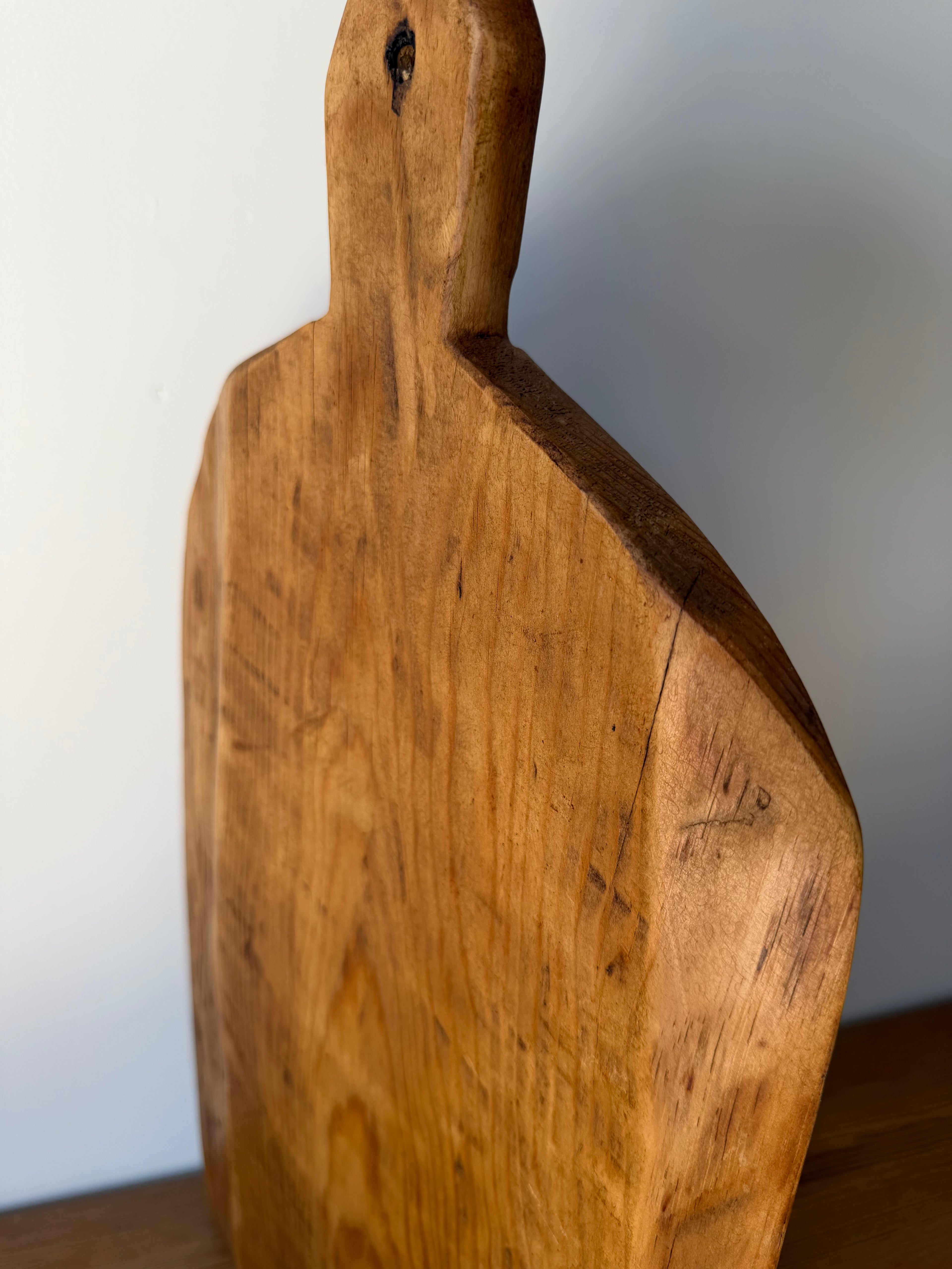 Hand-Carved English Serving Tray, Cutting Board