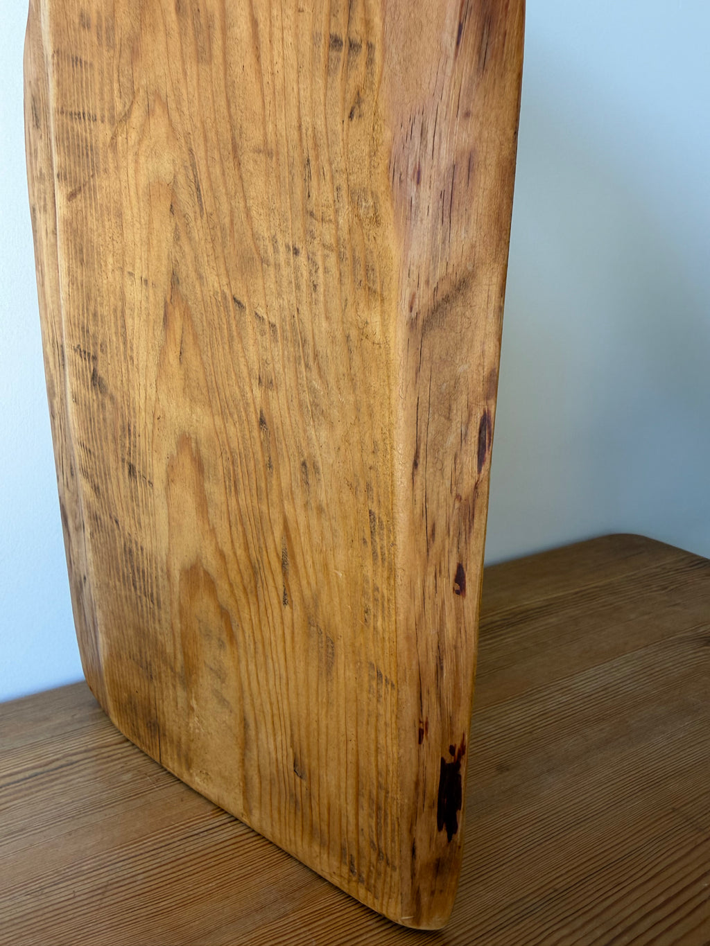 Hand-Carved English Serving Tray, Cutting Board