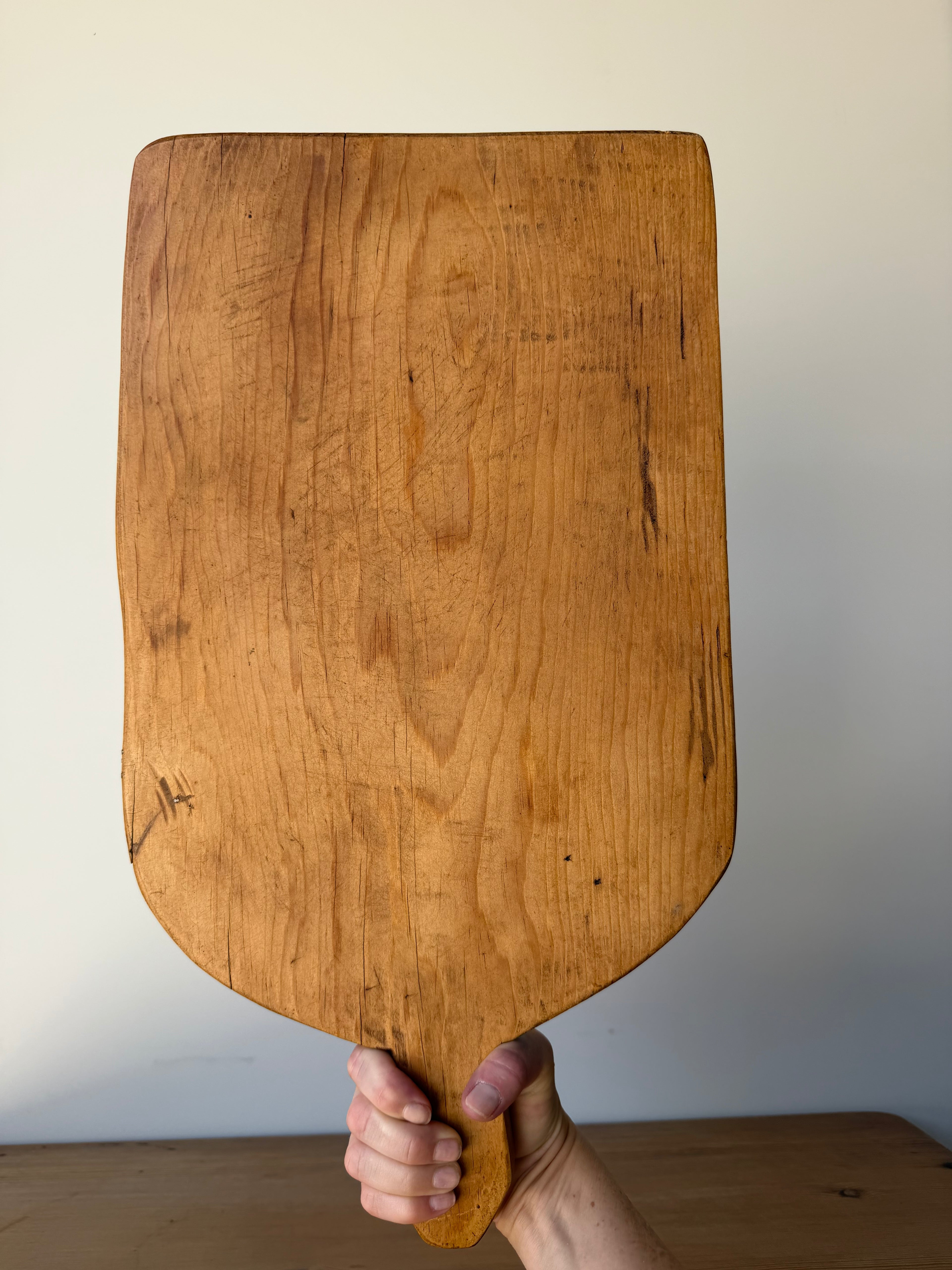Hand-Carved English Serving Tray, Cutting Board