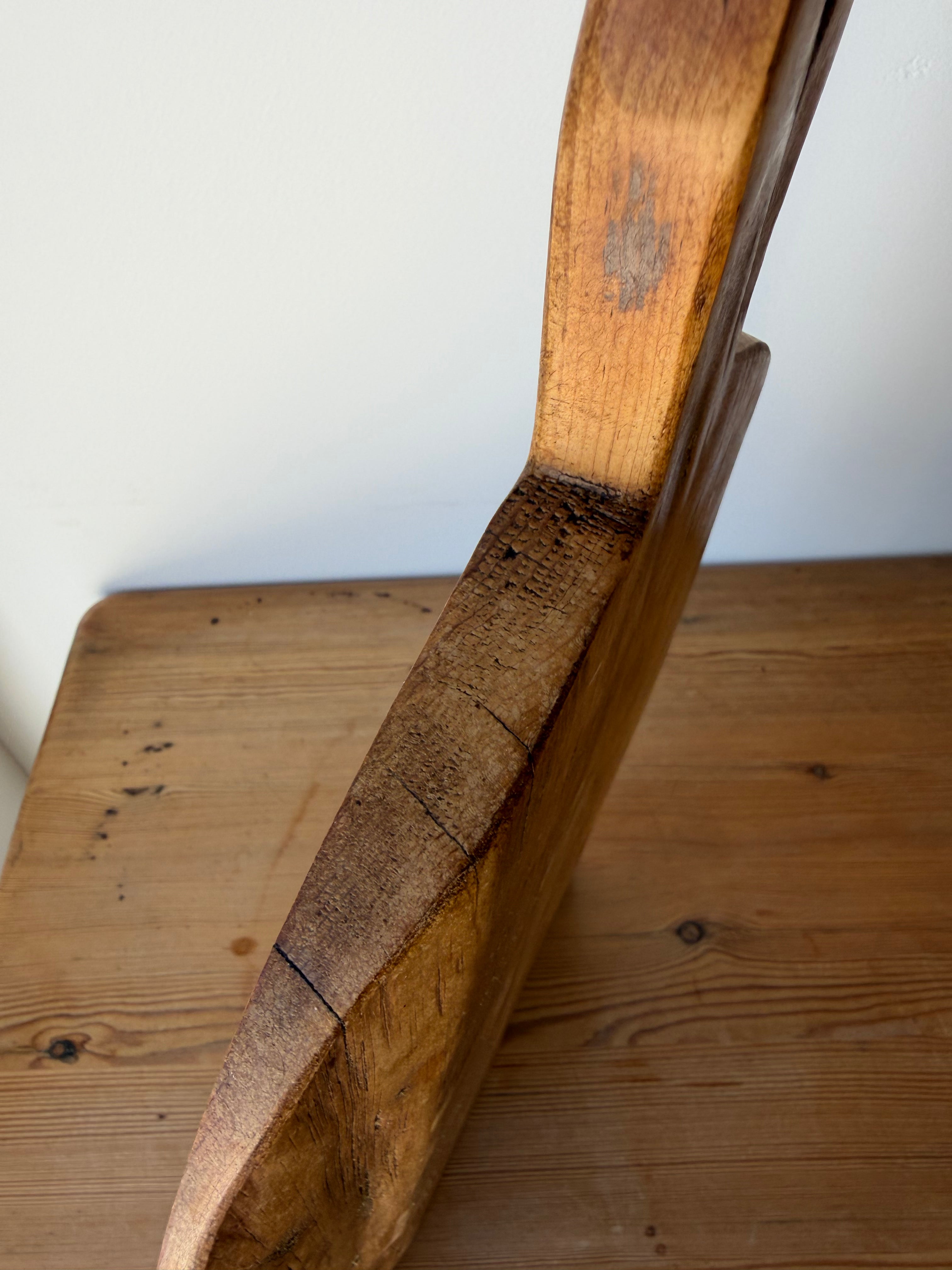Hand-Carved English Serving Tray, Cutting Board