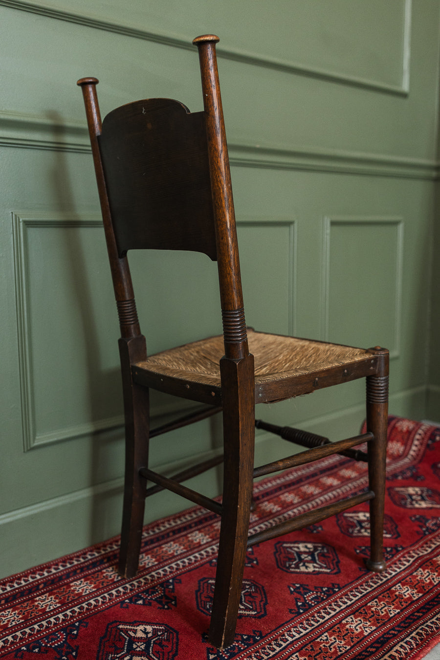 Arts & Crafts William Birch Oak Chair for Liberty & Co. circa 1900