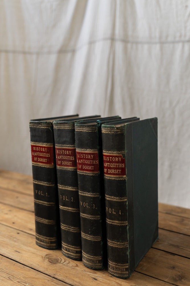 Books: History & Antiquities of Dorset, 4 Volumes