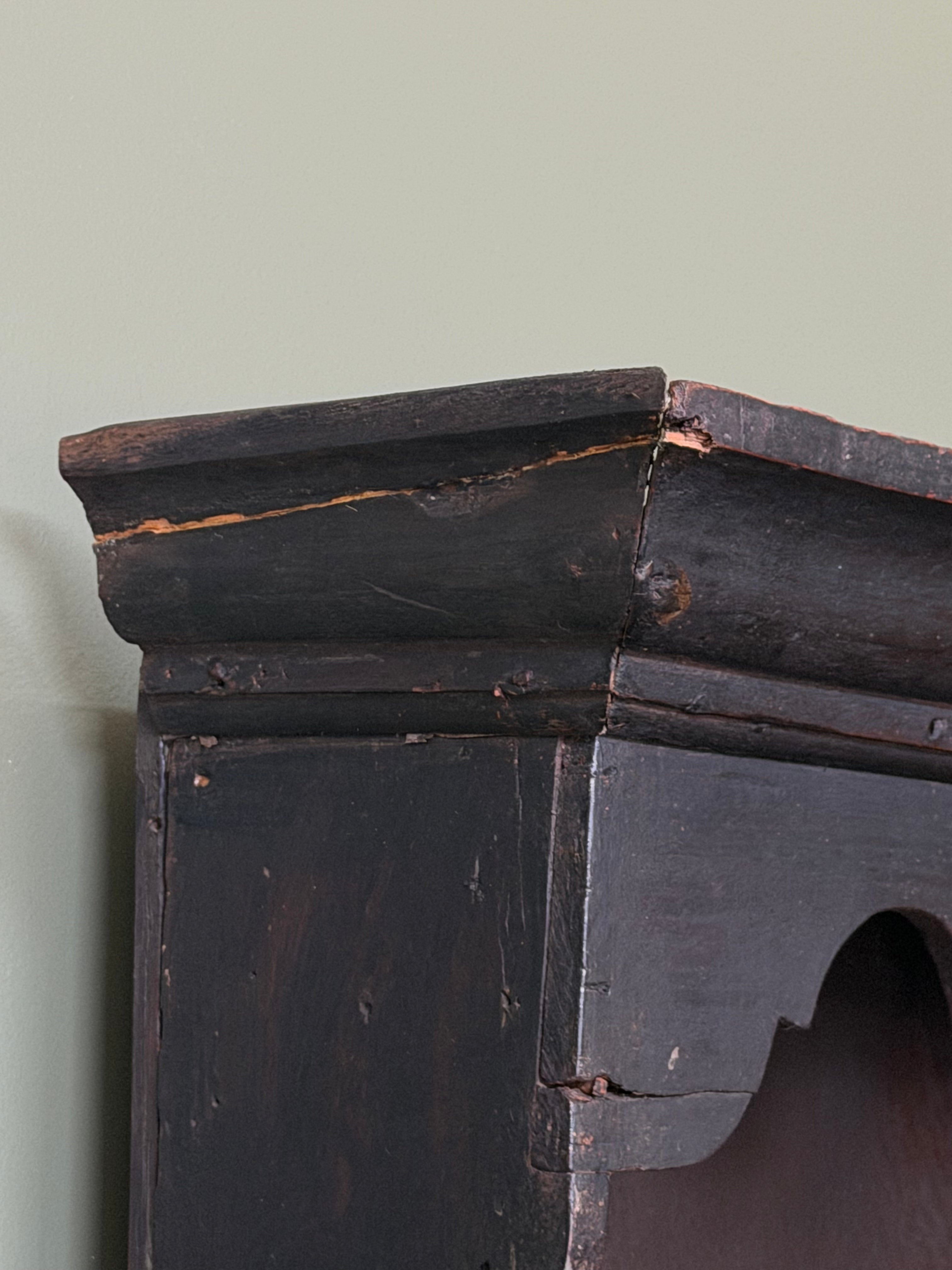 English Georgian Dresser w/Pot board Base