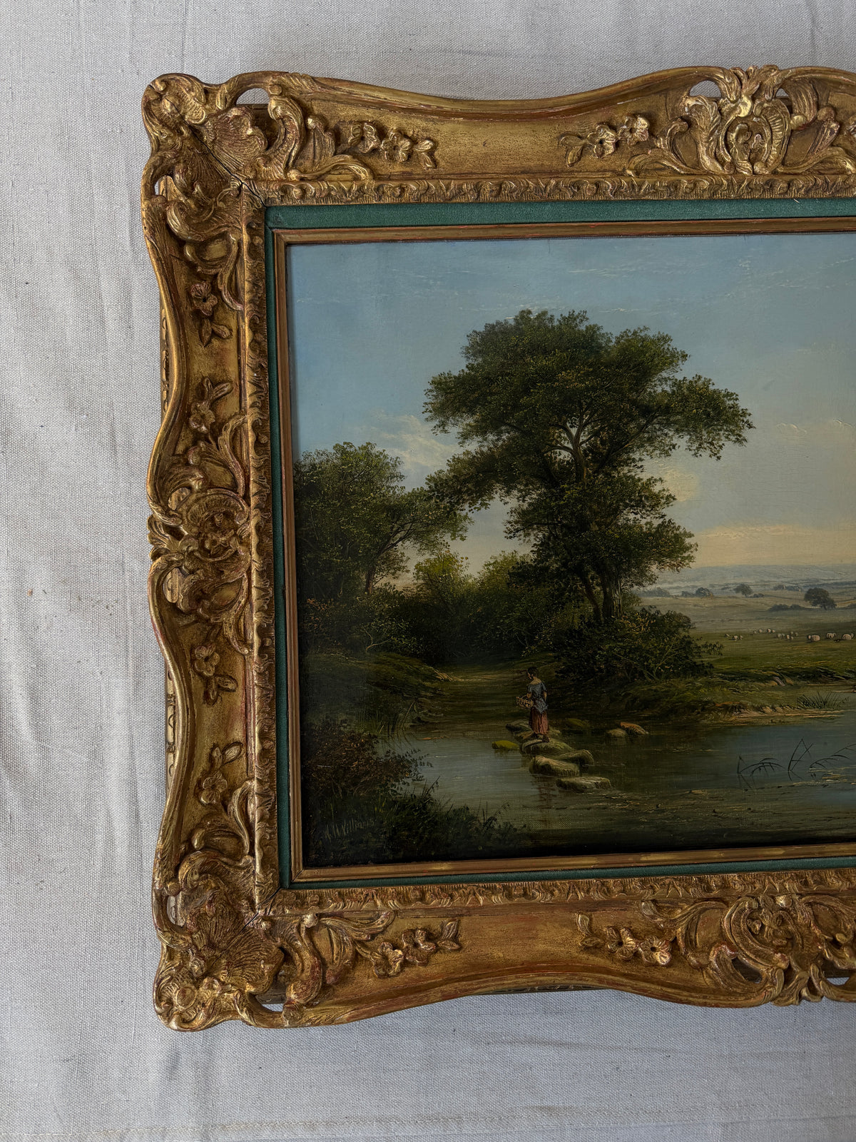 19th Century Oil Painting, signed by Walter Heath Williams