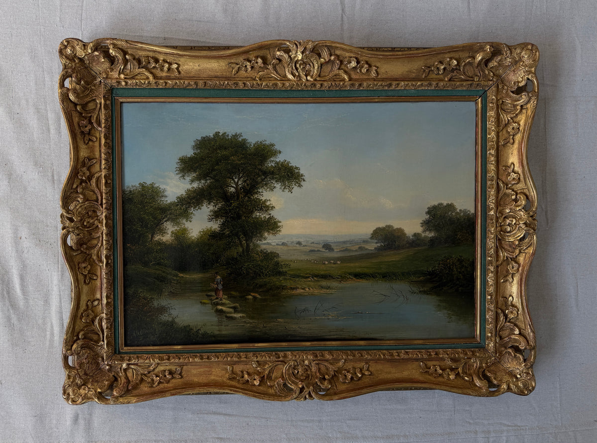 19th Century Oil Painting, signed by Walter Heath Williams