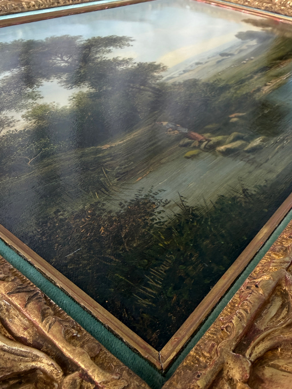 19th Century Oil Painting, signed by Walter Heath Williams