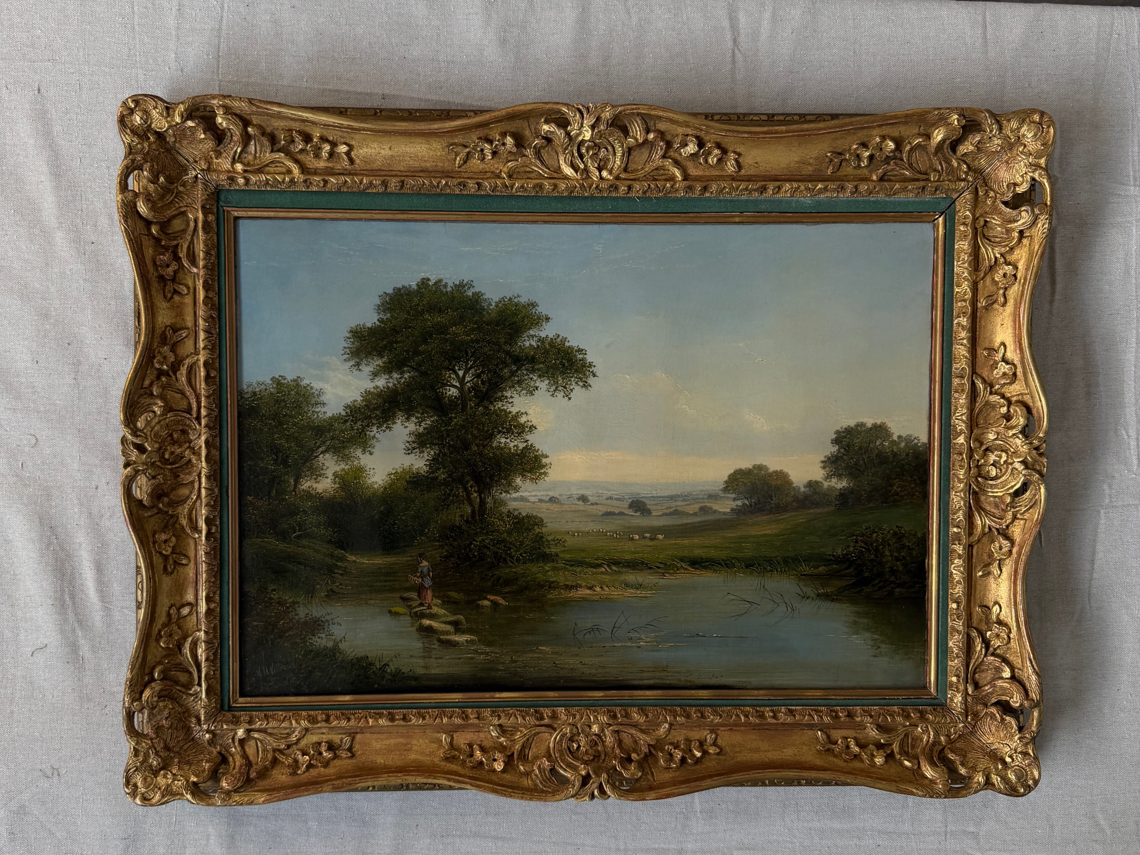 19th Century Oil Painting, signed by Walter Heath Williams