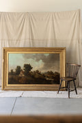 Large Scale Joseph Vincent Barber Oil Painting